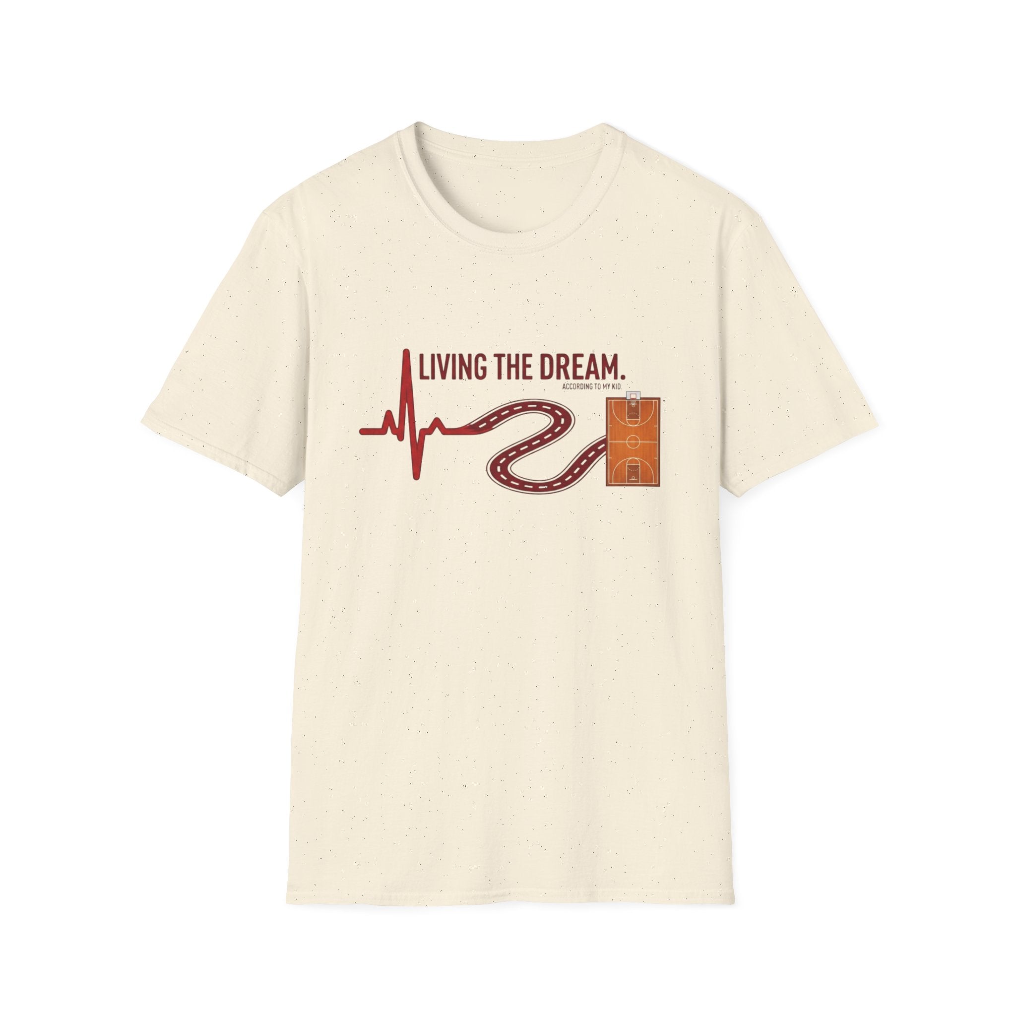 "Living the Dream" Basketball T-Shirt