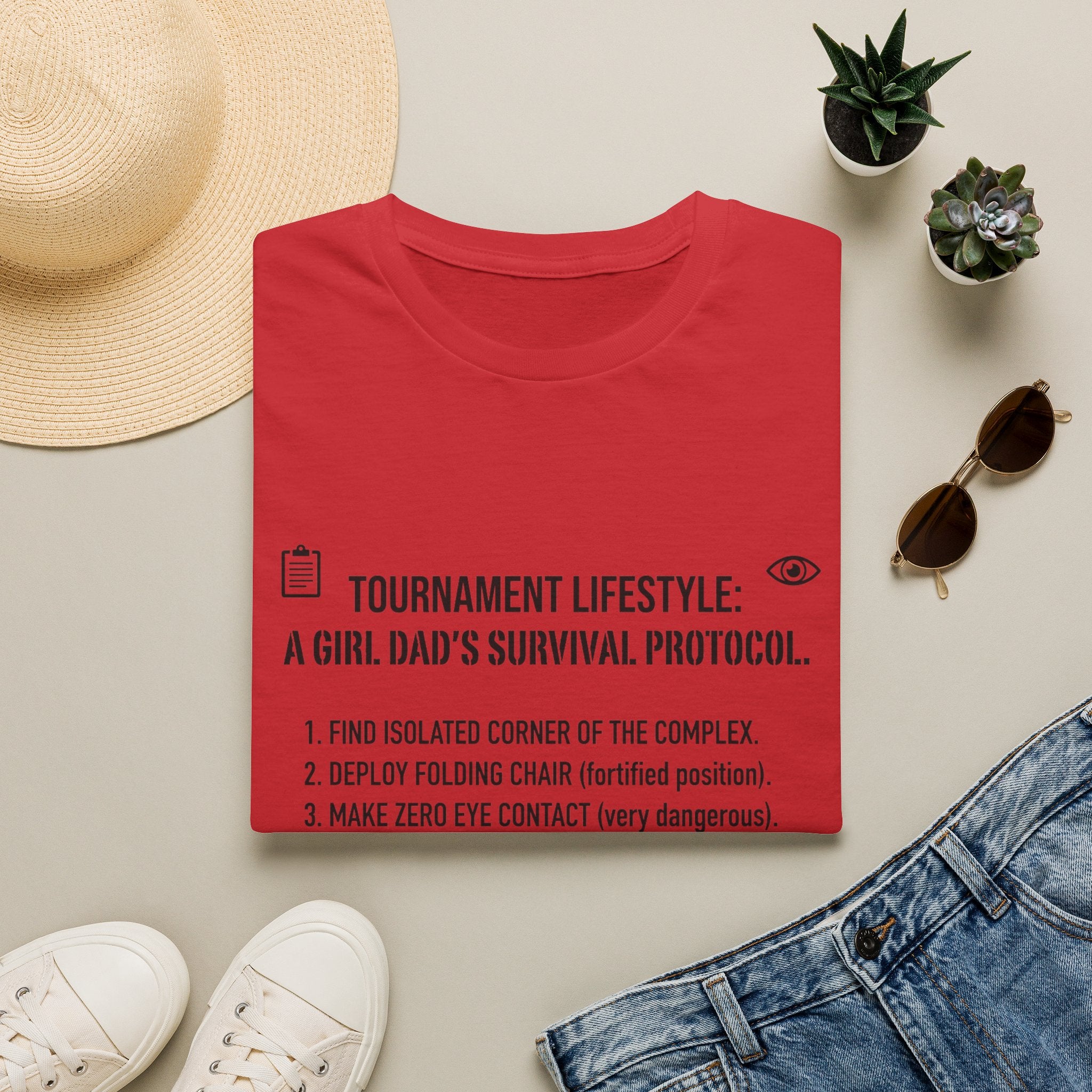 Dad's Tournament Survival T-Shirt