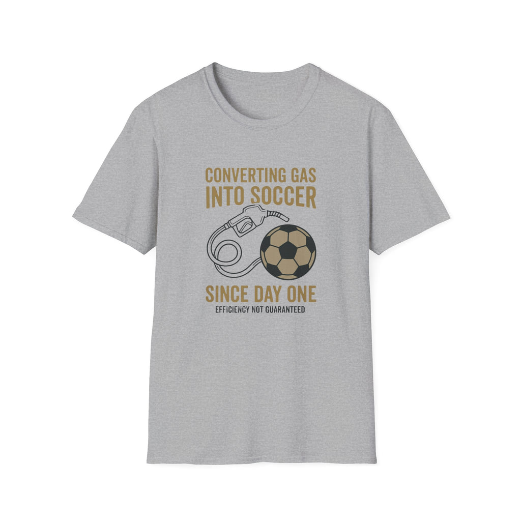 Converting Gas Into Soccer T-Shirt
