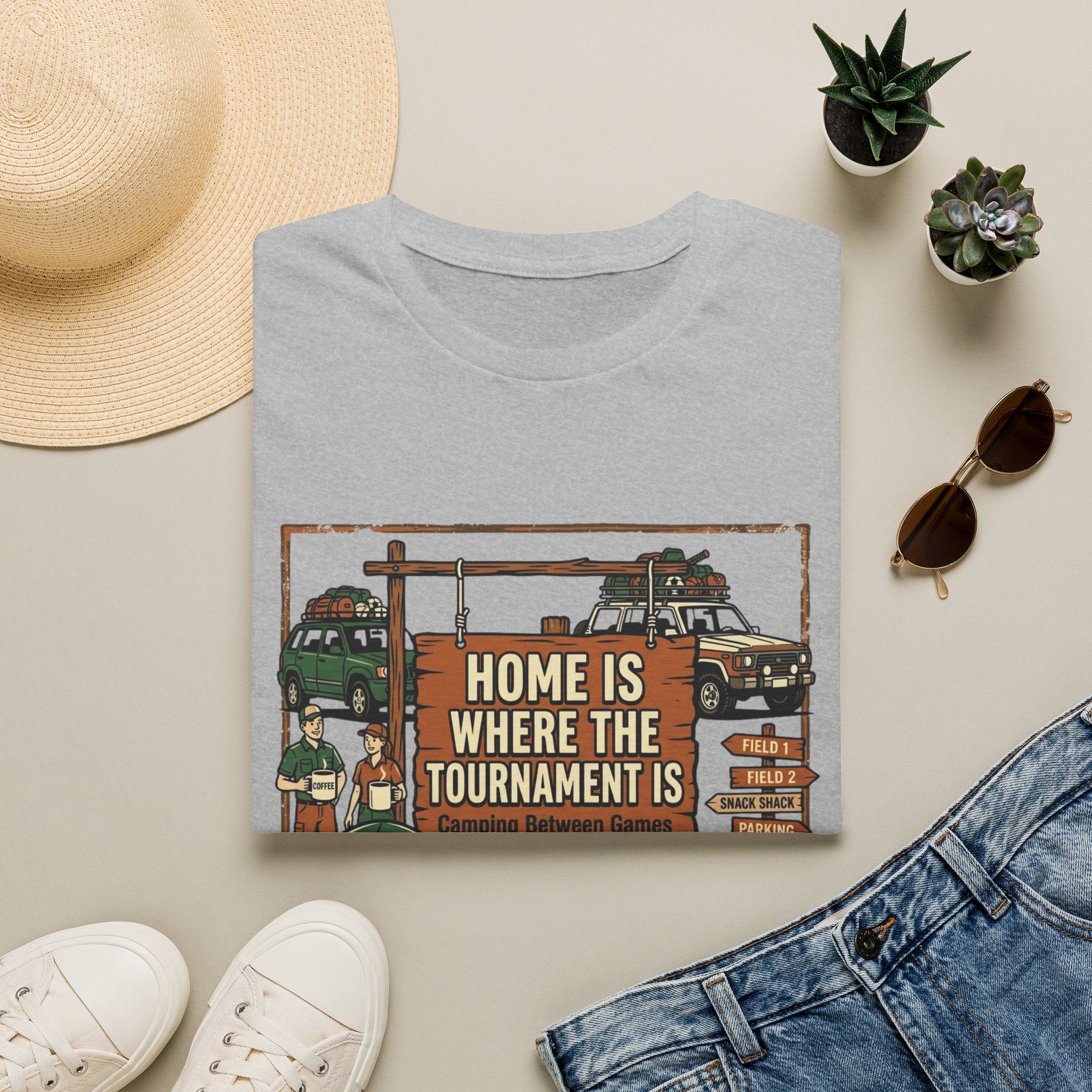 Home Is Where The Tournament Is Fishing T-Shirt