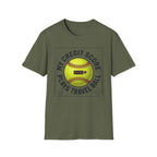 Softball 'My Credit Score Plays Travel Ball' T-Shirt