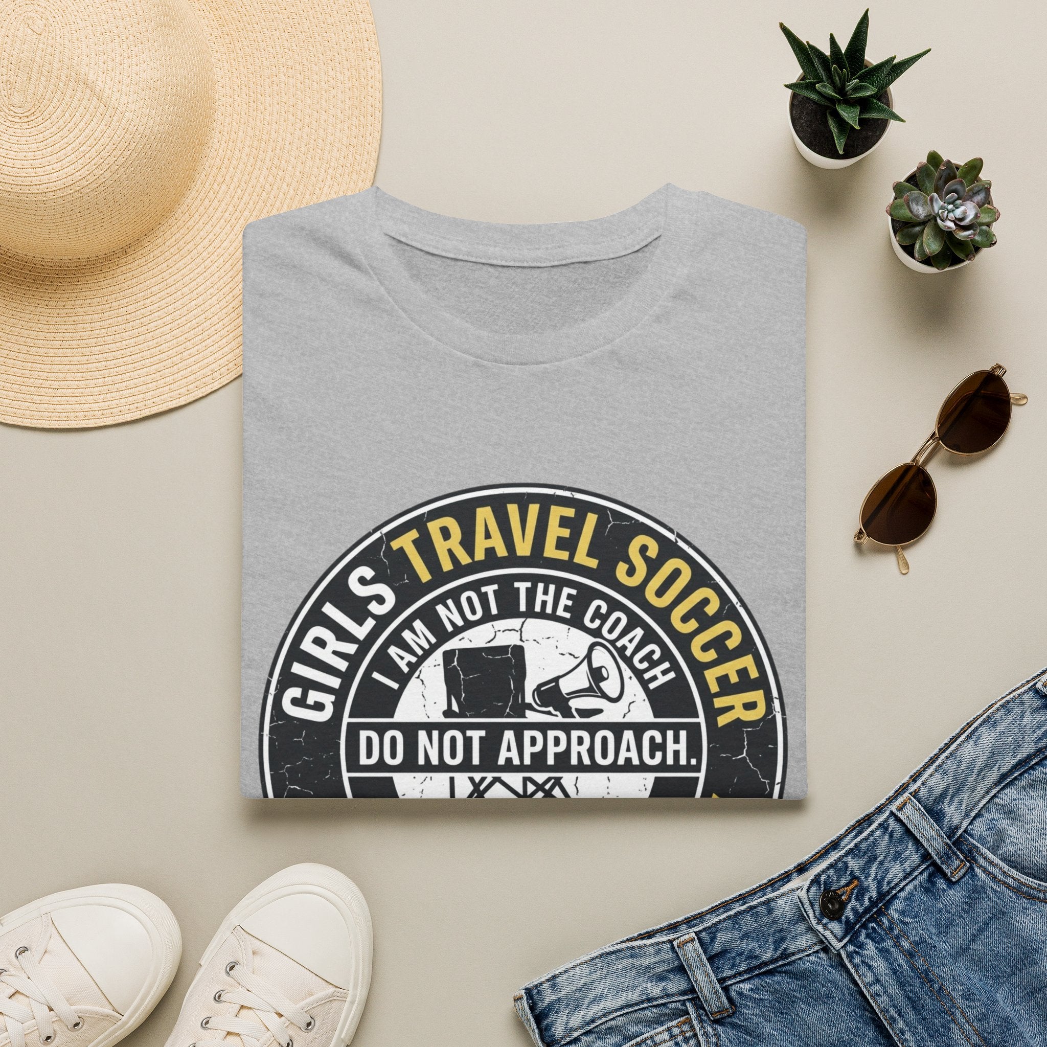 Girls Travel Soccer T-Shirt