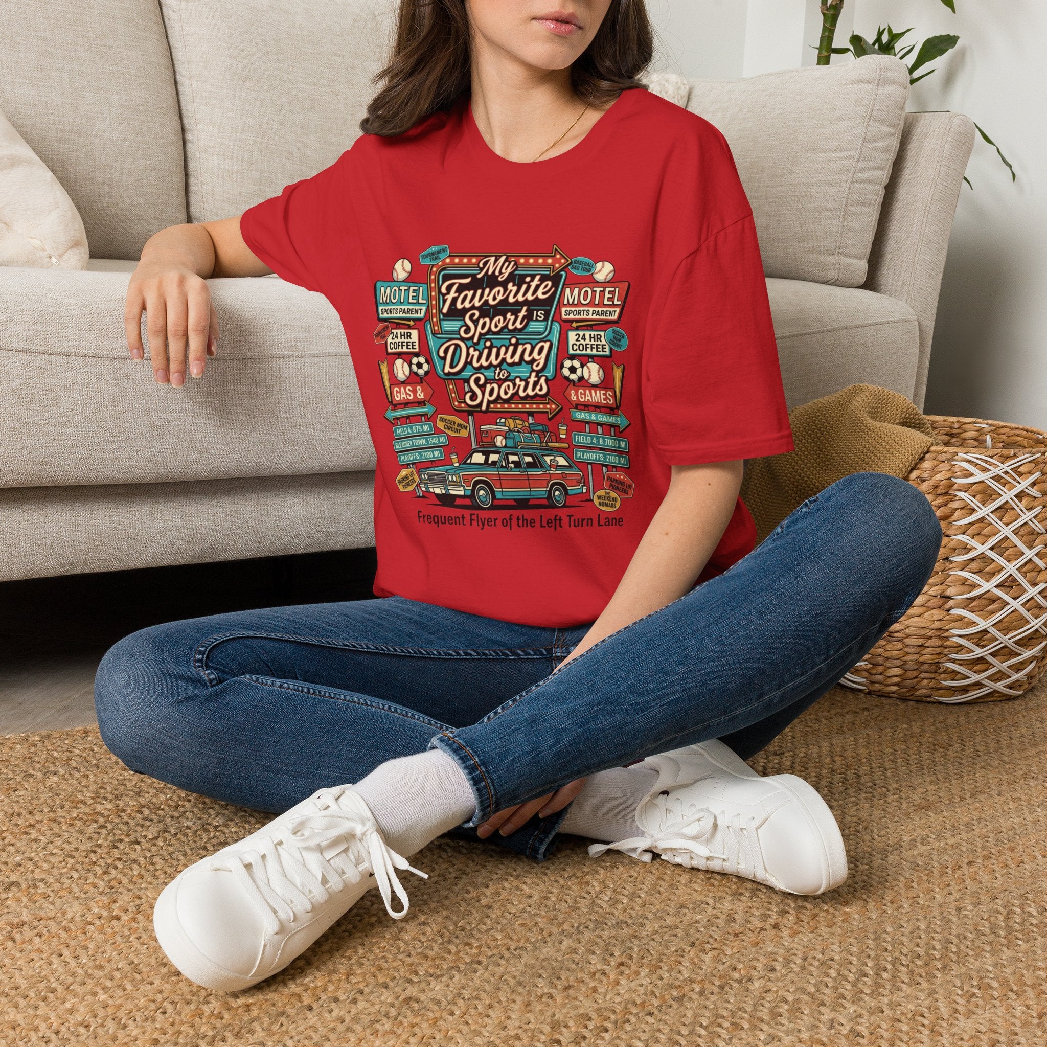 Driving to Sports T‑Shirt