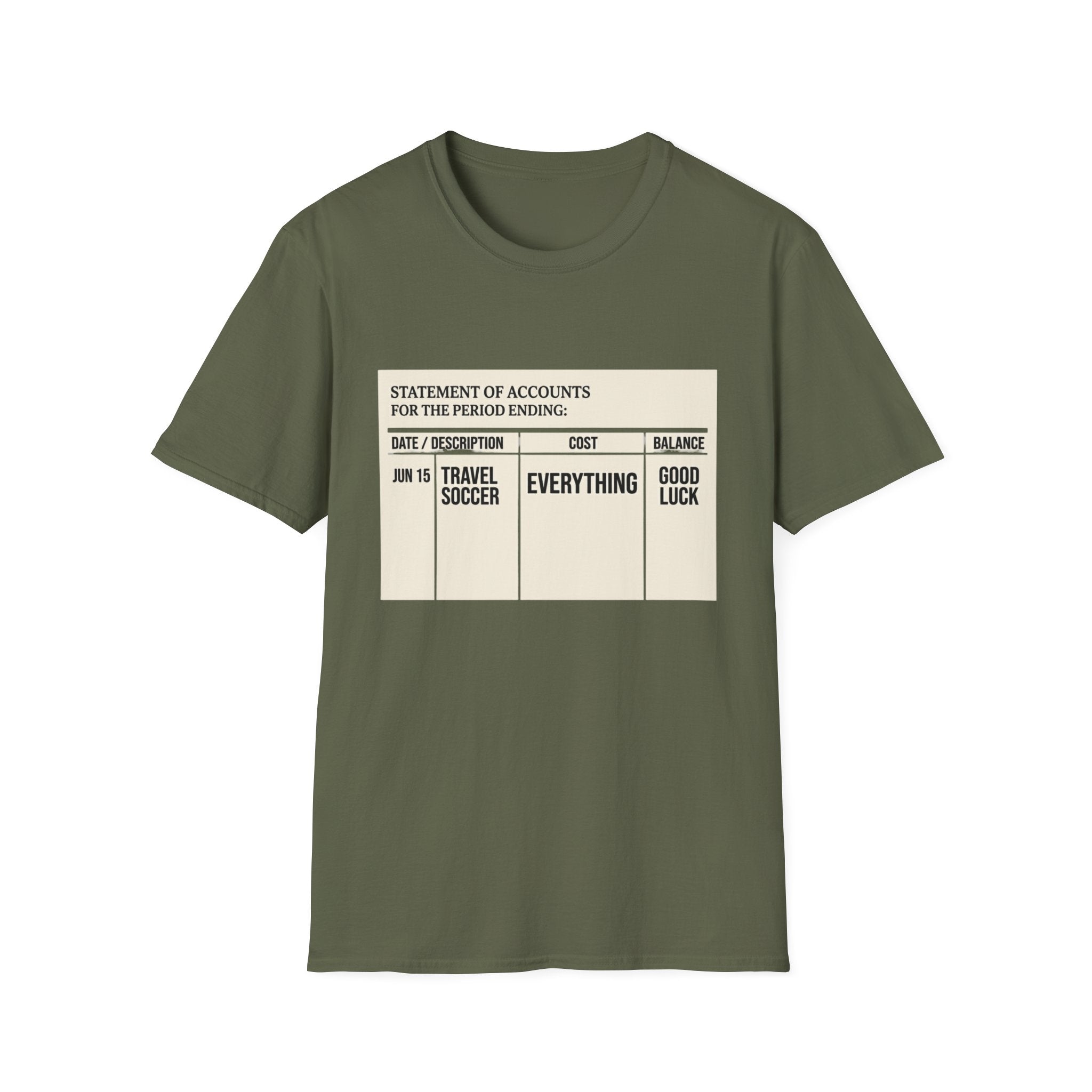 "Statement of Accounts" T-Shirt