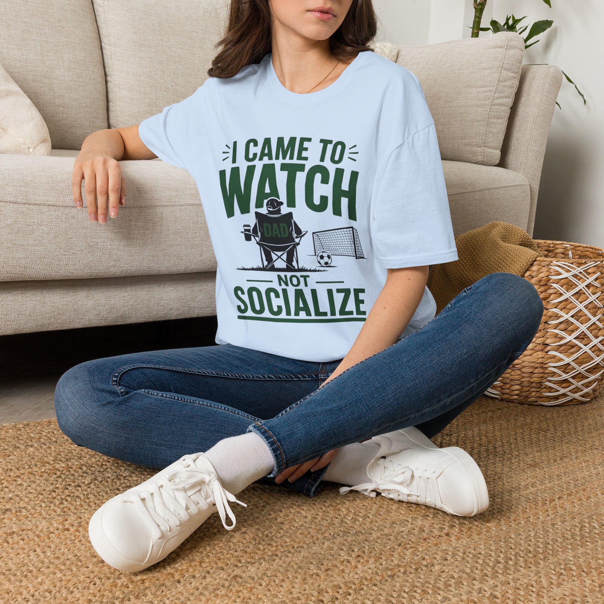 “I Came to Watch (Not Socialize)” T-Shirt