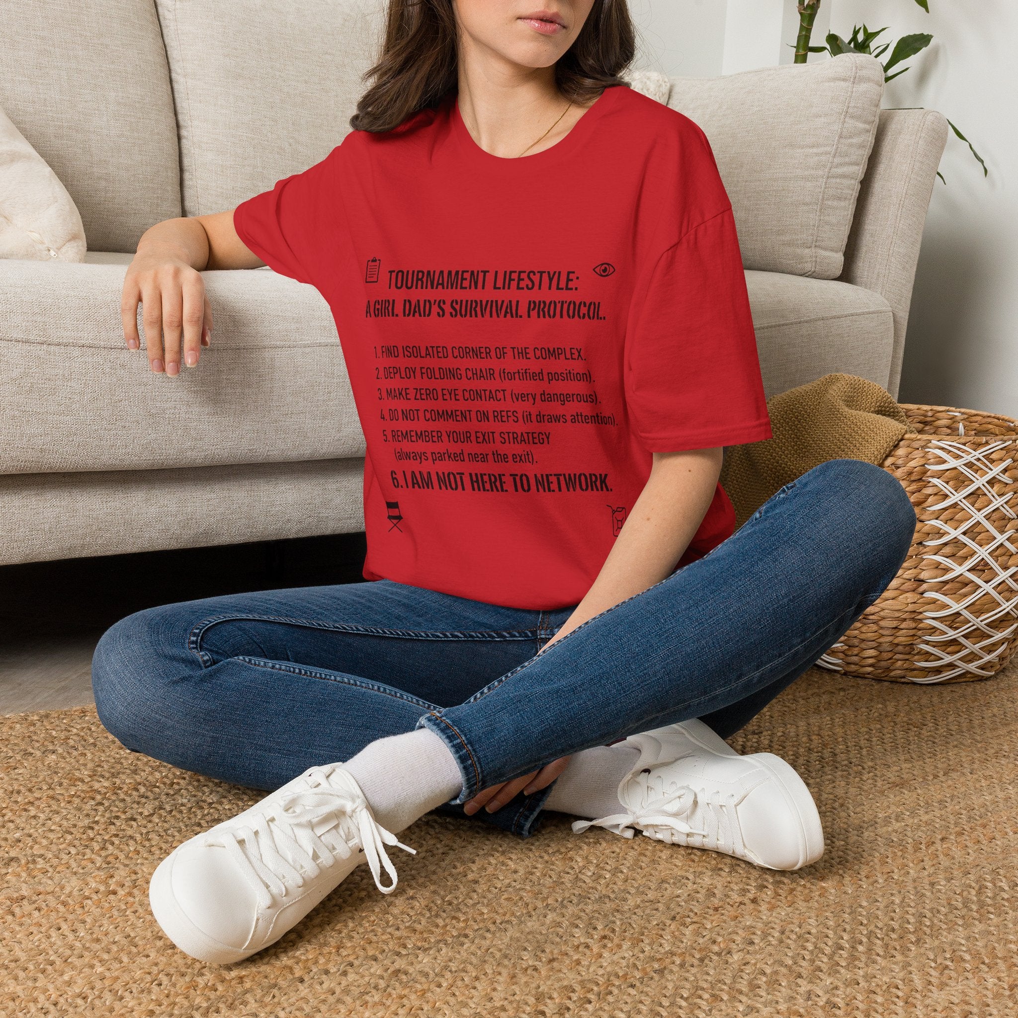 Dad's Tournament Survival T-Shirt