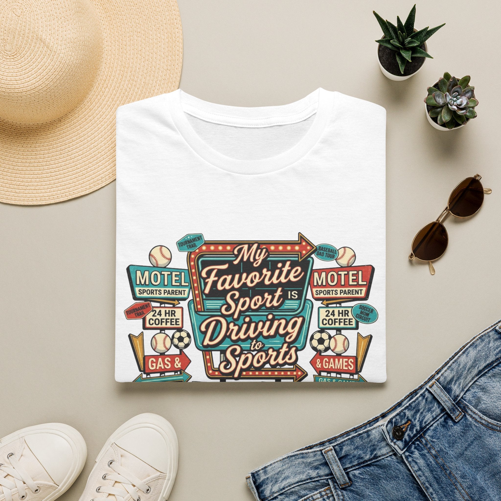 Driving to Sports T‑Shirt