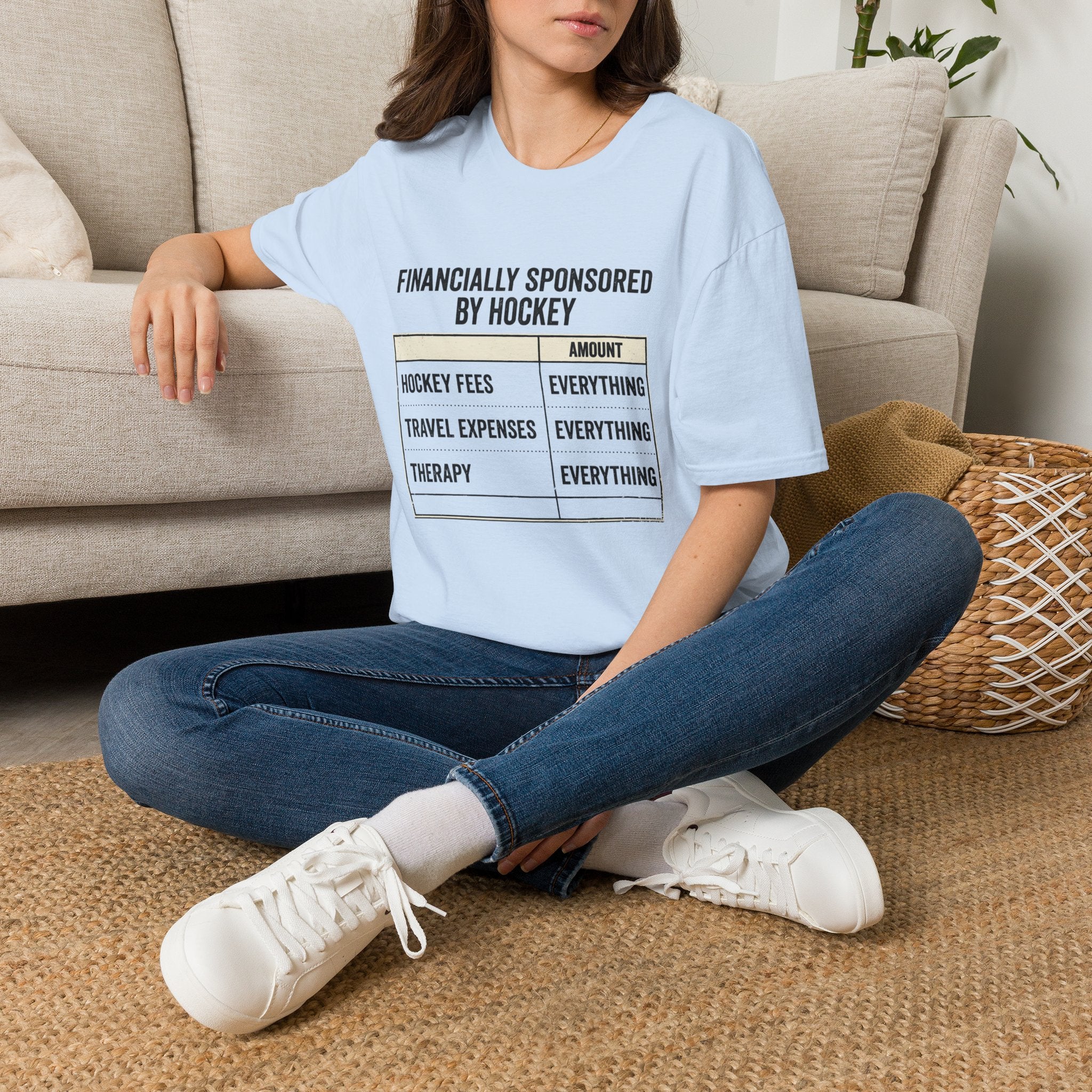 Financially Sponsored by Hockey T‑Shirt