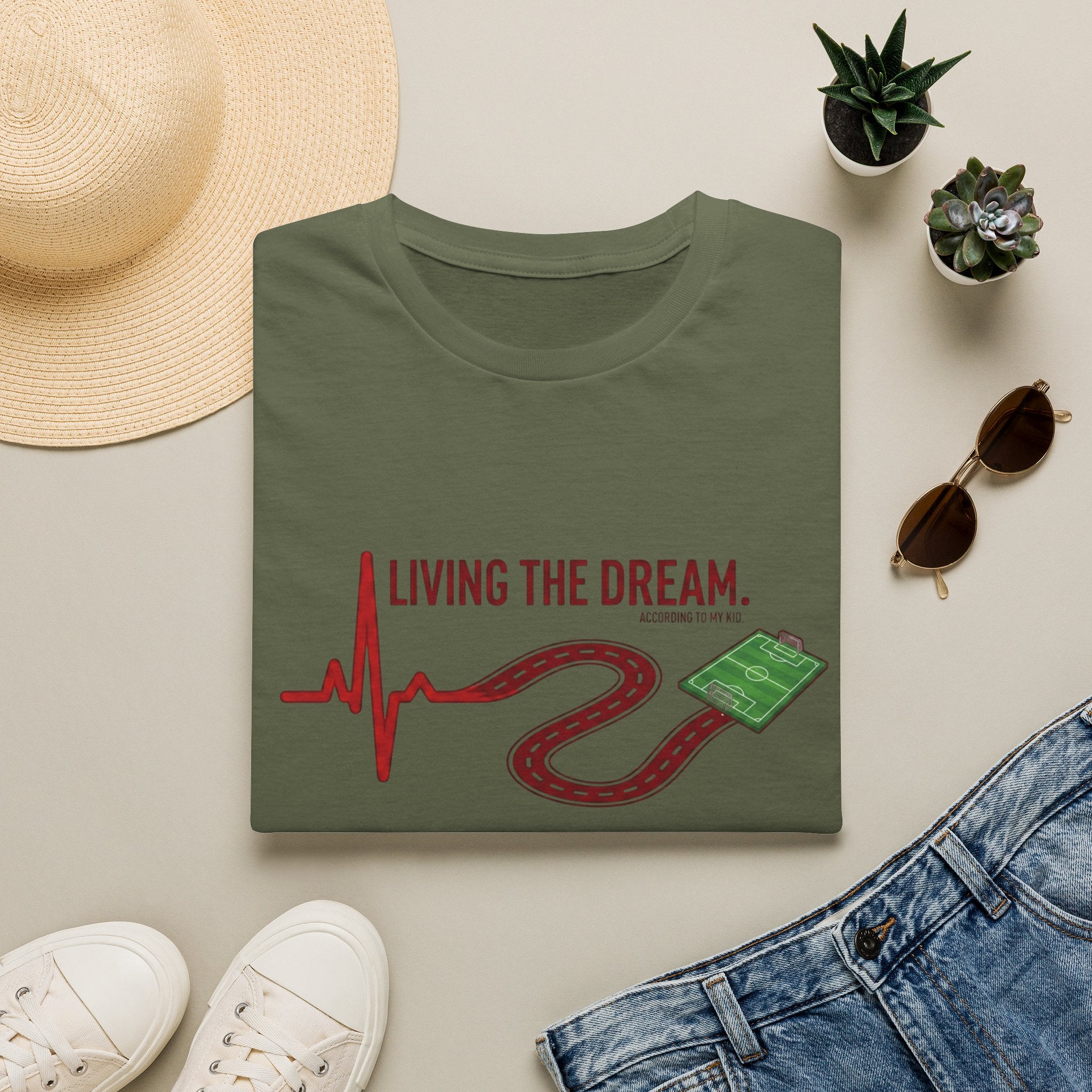 Soccer "Living the Dream" T-Shirt