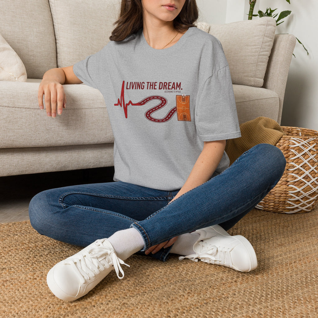 "Living the Dream" Basketball T-Shirt