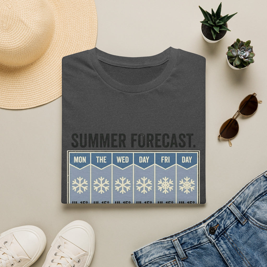 "Summer Forecast: Indoor Winter" Hockey T-Shirt