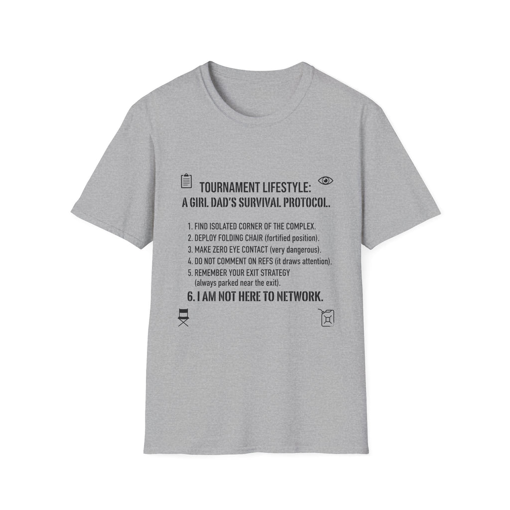 Dad's Tournament Survival T-Shirt