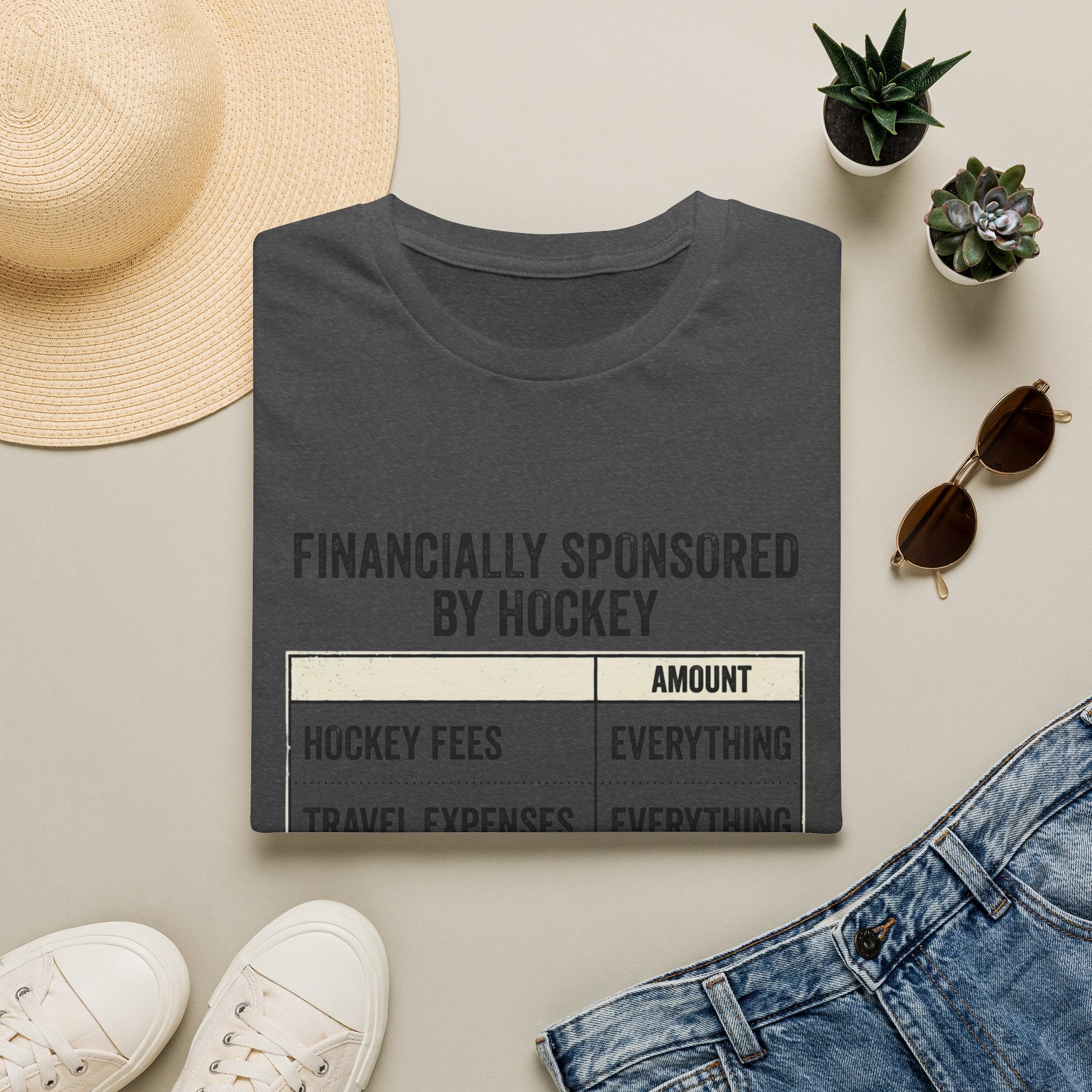 Financially Sponsored by Hockey T‑Shirt