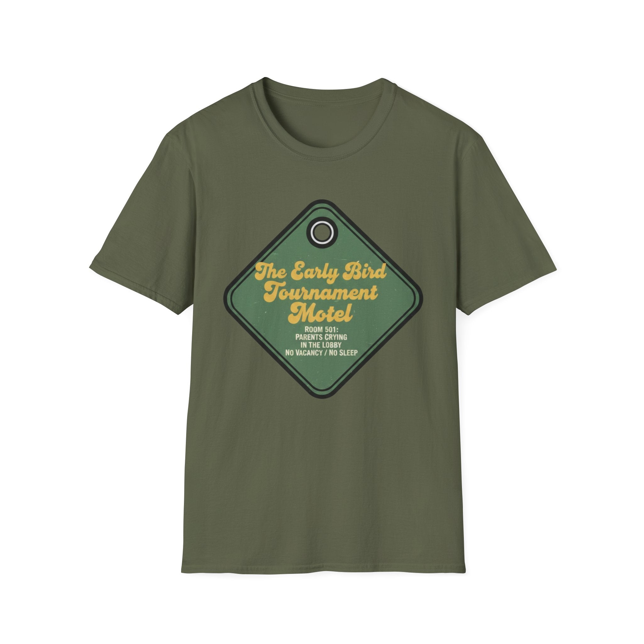 The Early Bird Tournament Motel T-Shirt