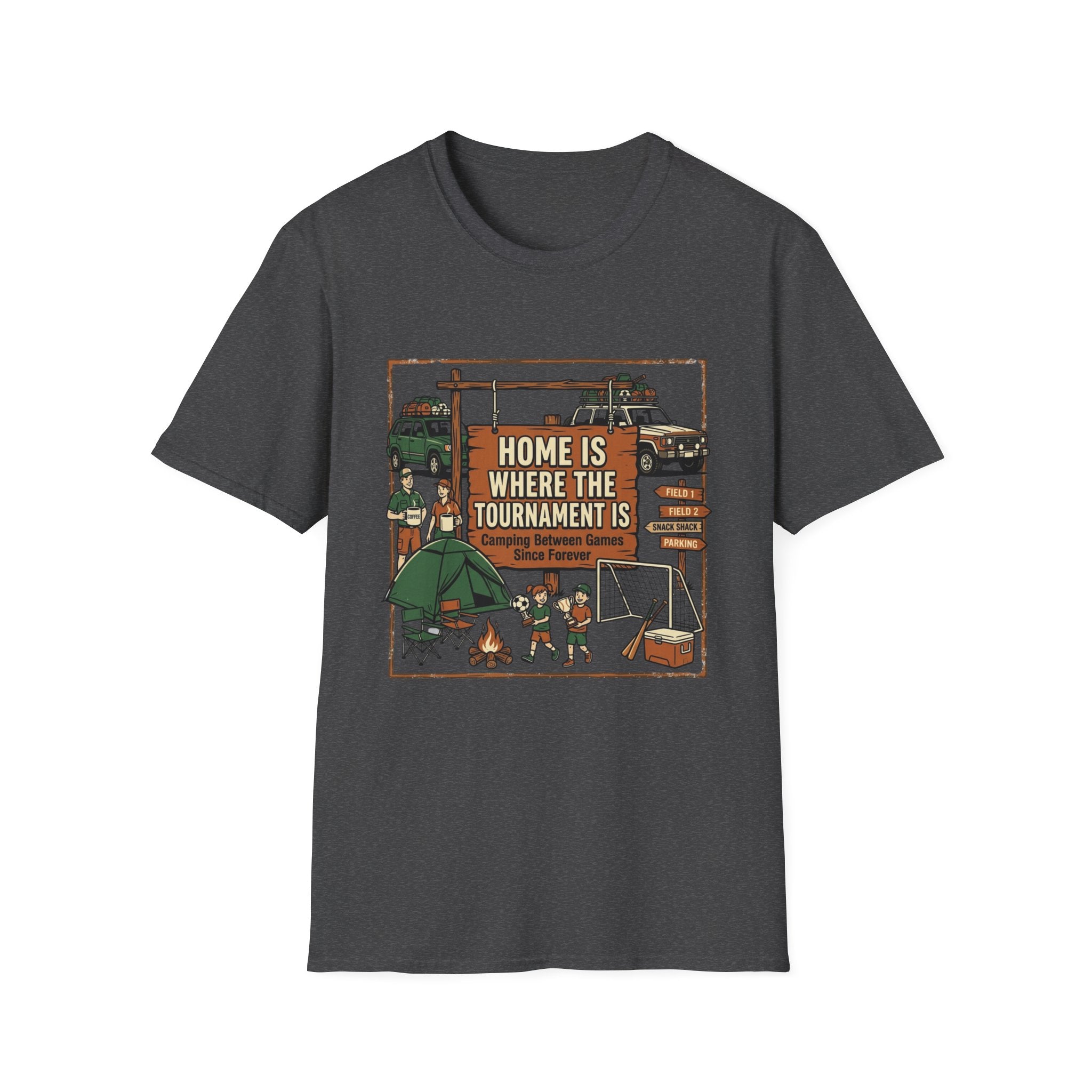 Home Is Where The Tournament Is Fishing T-Shirt