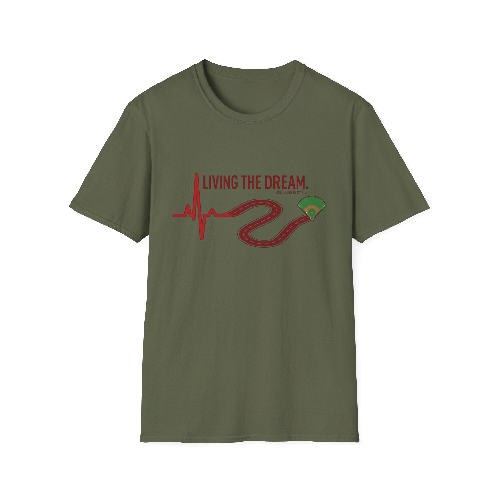 Baseball 'Living The Dream' T-Shirt