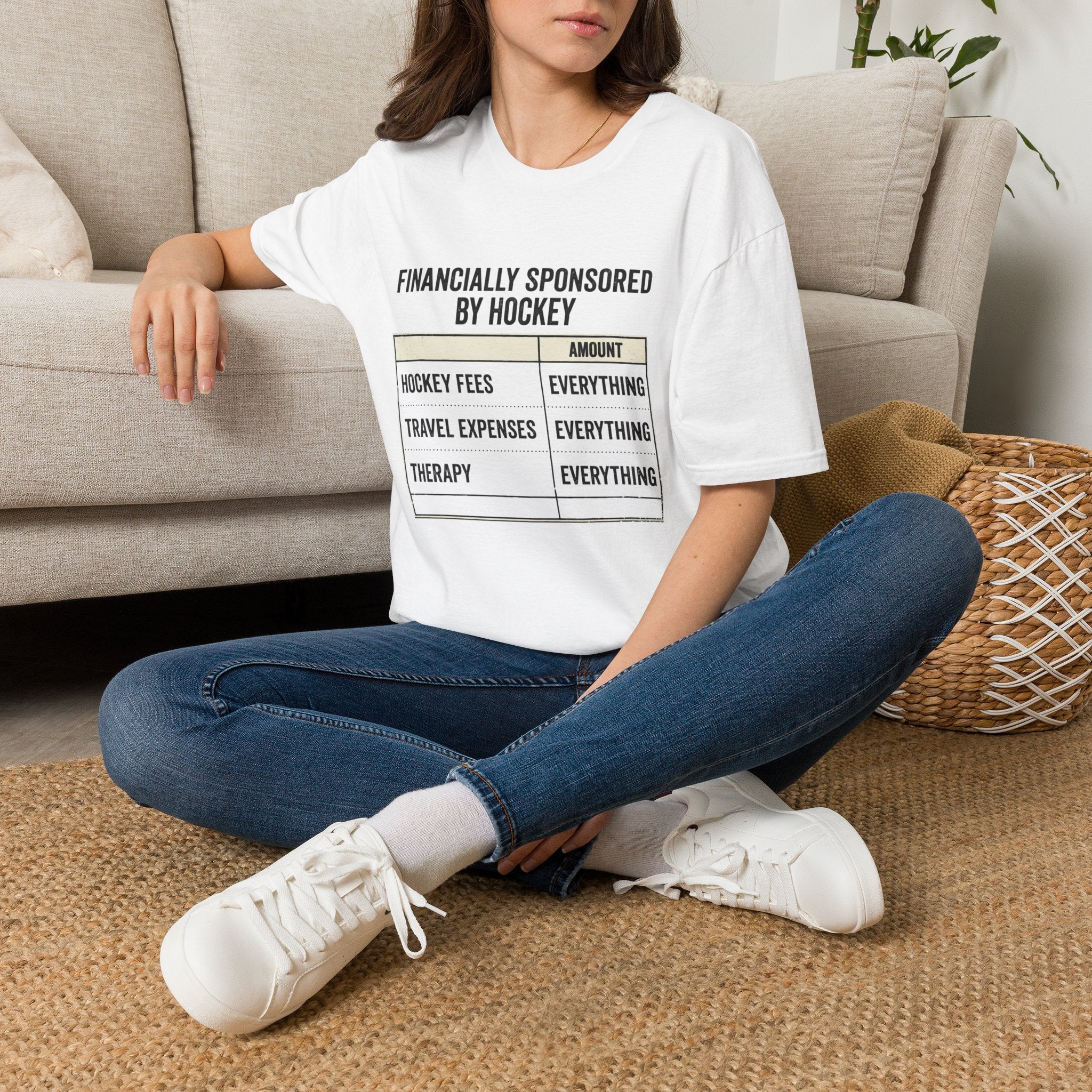 Financially Sponsored by Hockey T‑Shirt