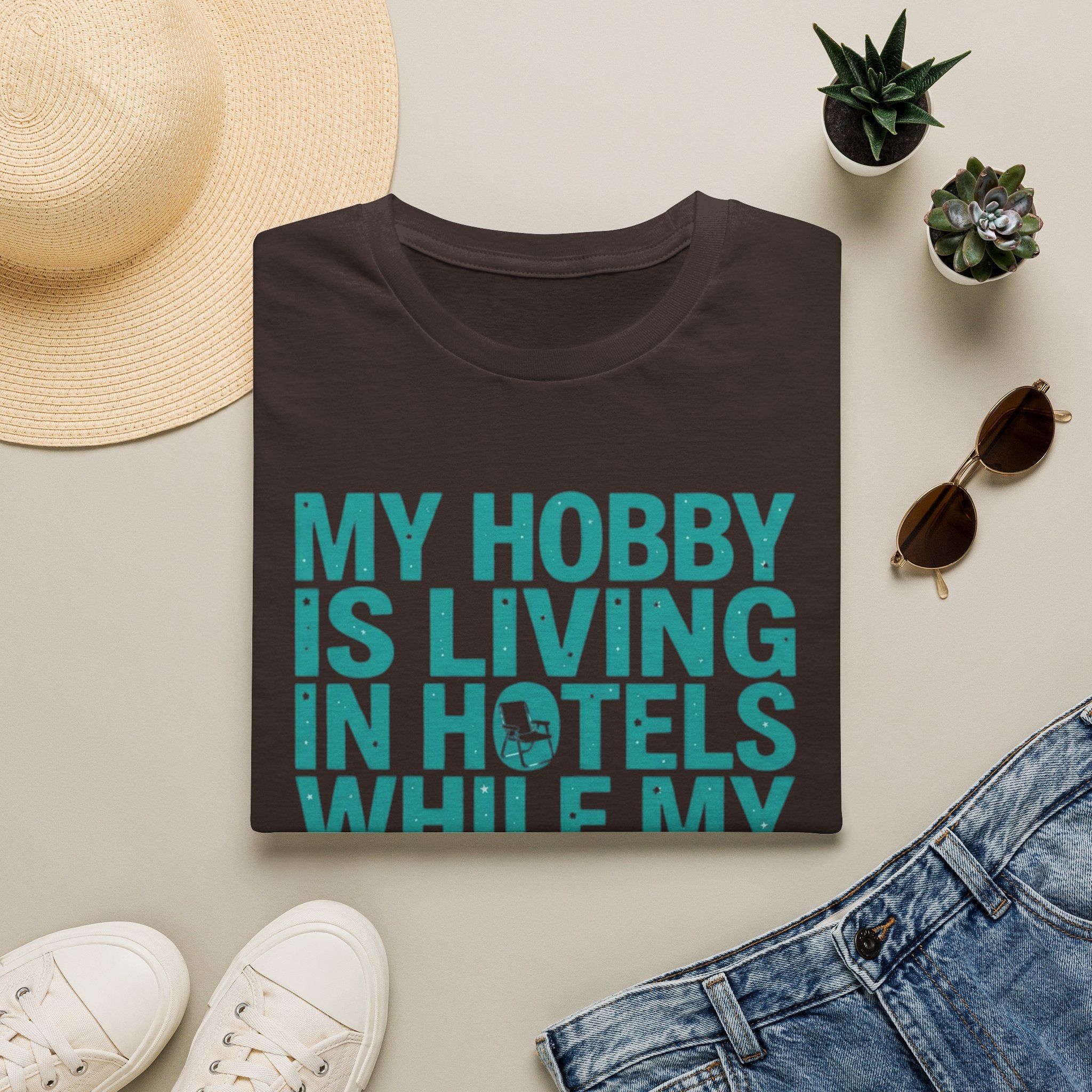 My Hobby Is Living T-Shirt