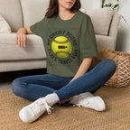 Softball 'My Credit Score Plays Travel Ball' T-Shirt