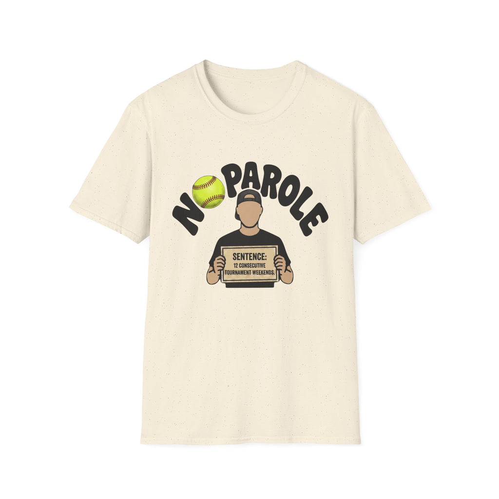 No Parole Softball T-Shirt