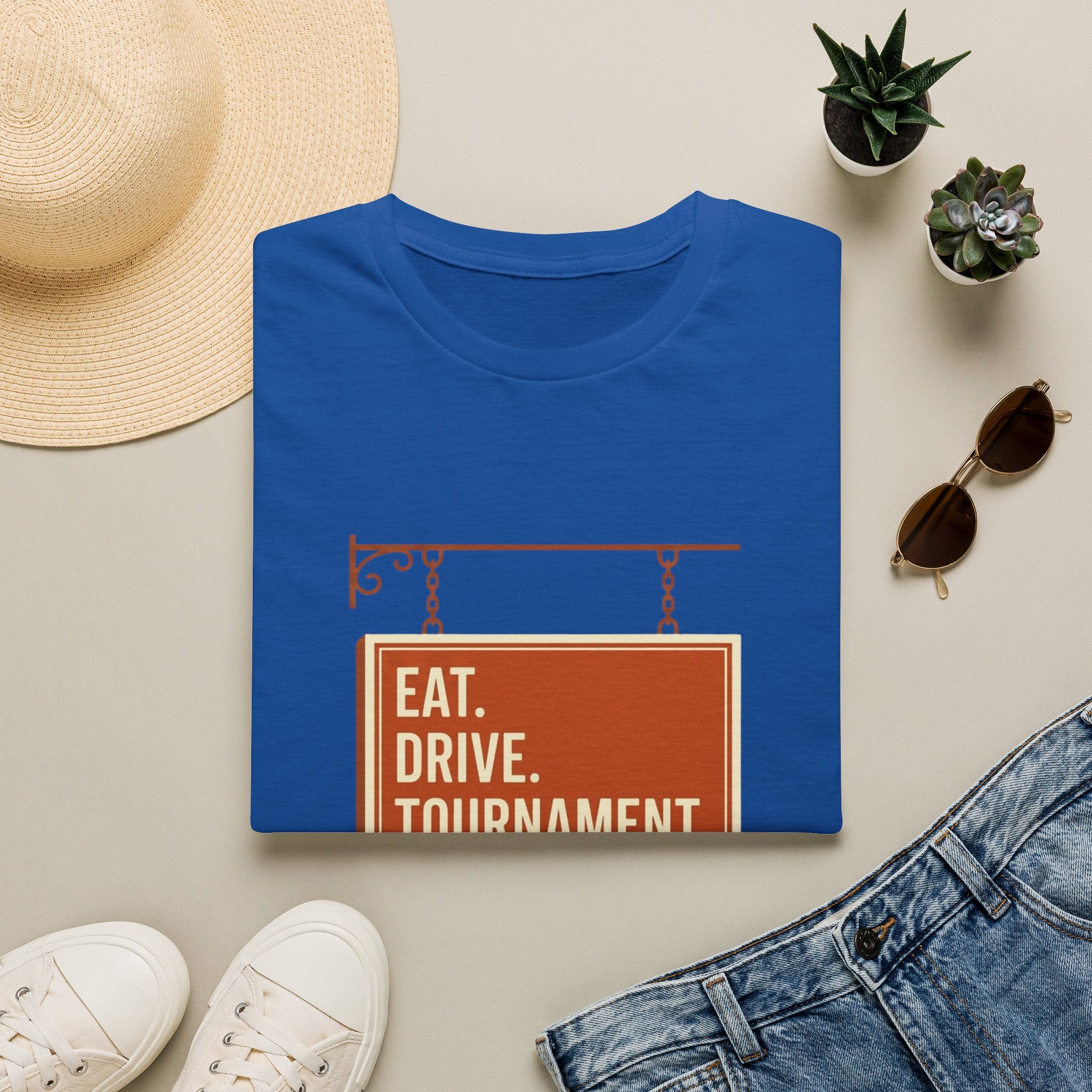 Eat. Drive. Tournament. Tee. T-Shirt