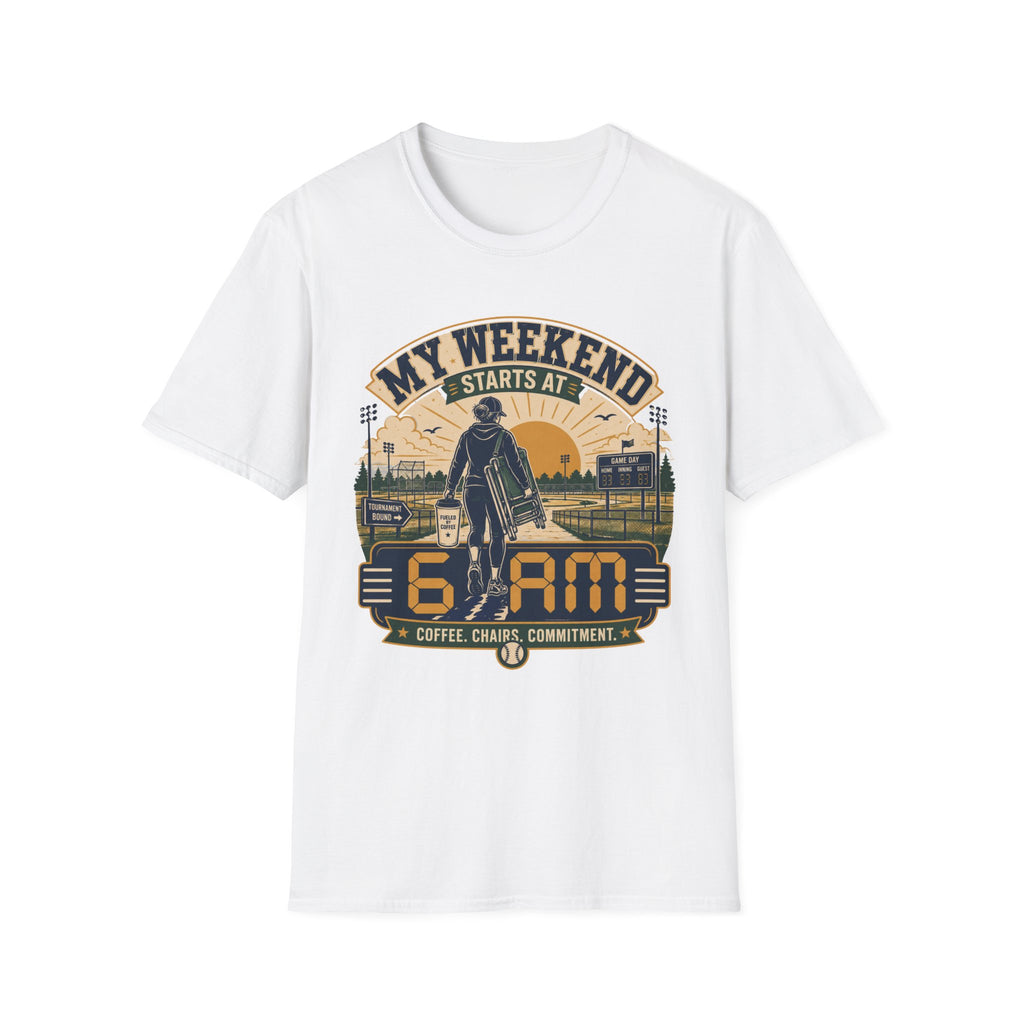 My Weekend Starts At 6am T-Shirt