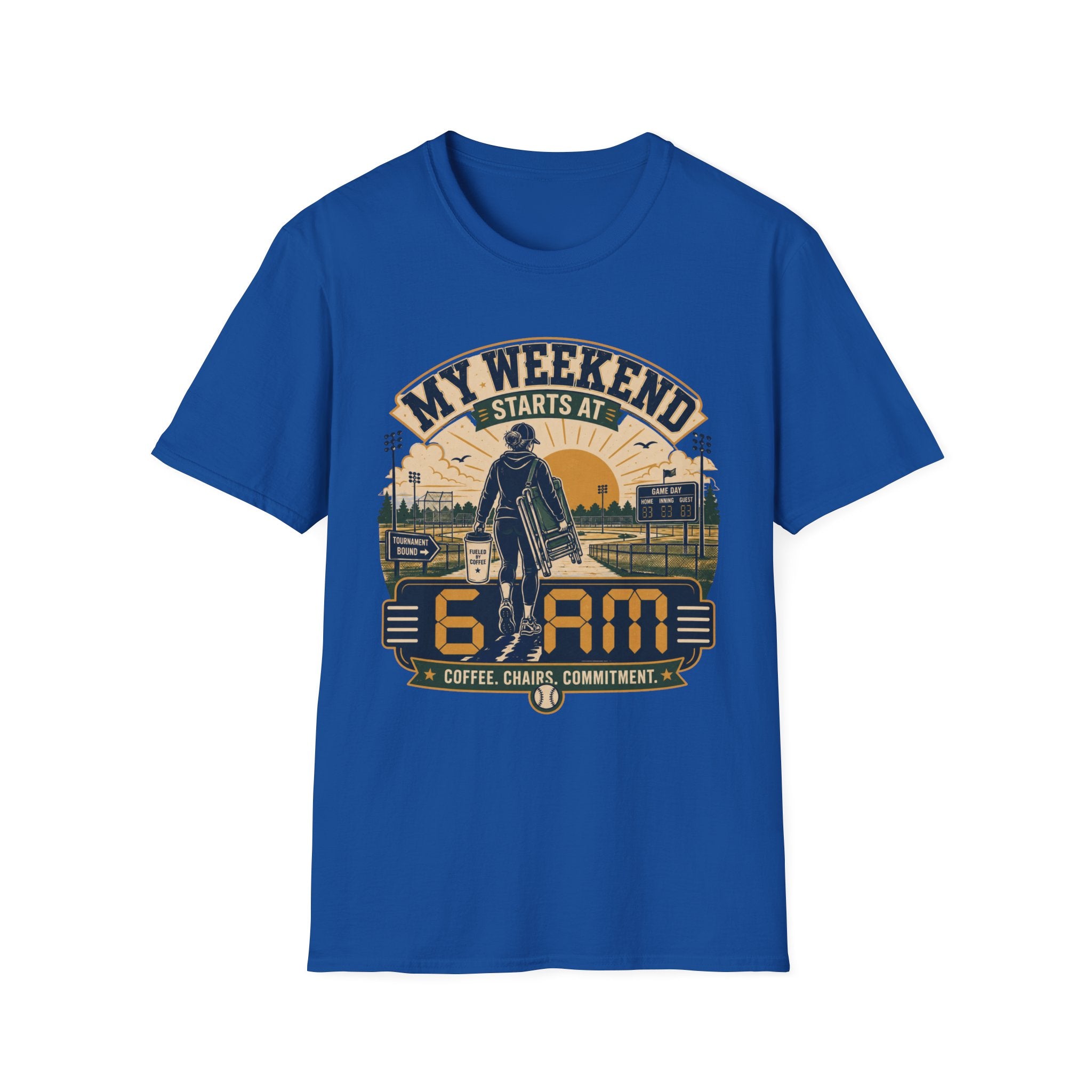 My Weekend Starts At 6am T-Shirt