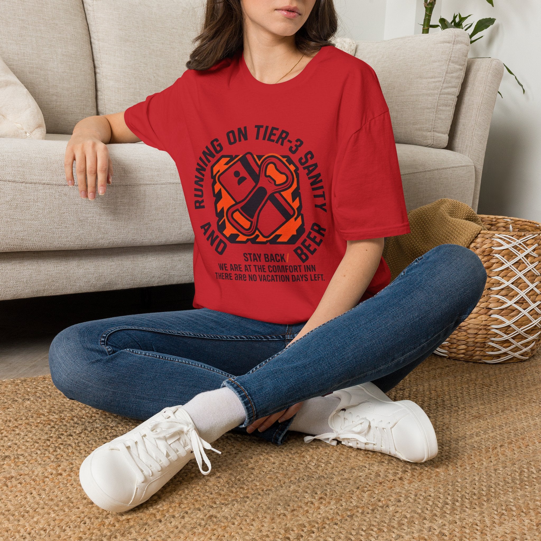 Running on Tier-3 T-Shirt