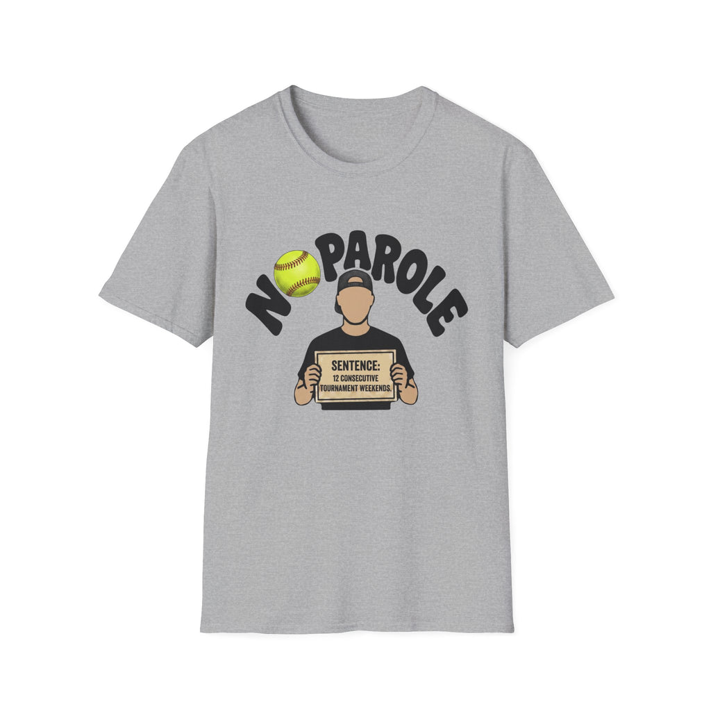 No Parole Softball T-Shirt