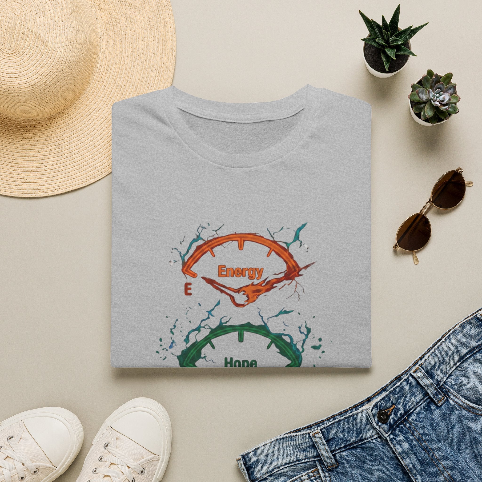 'Energy' & 'Hope' Football T-Shirt