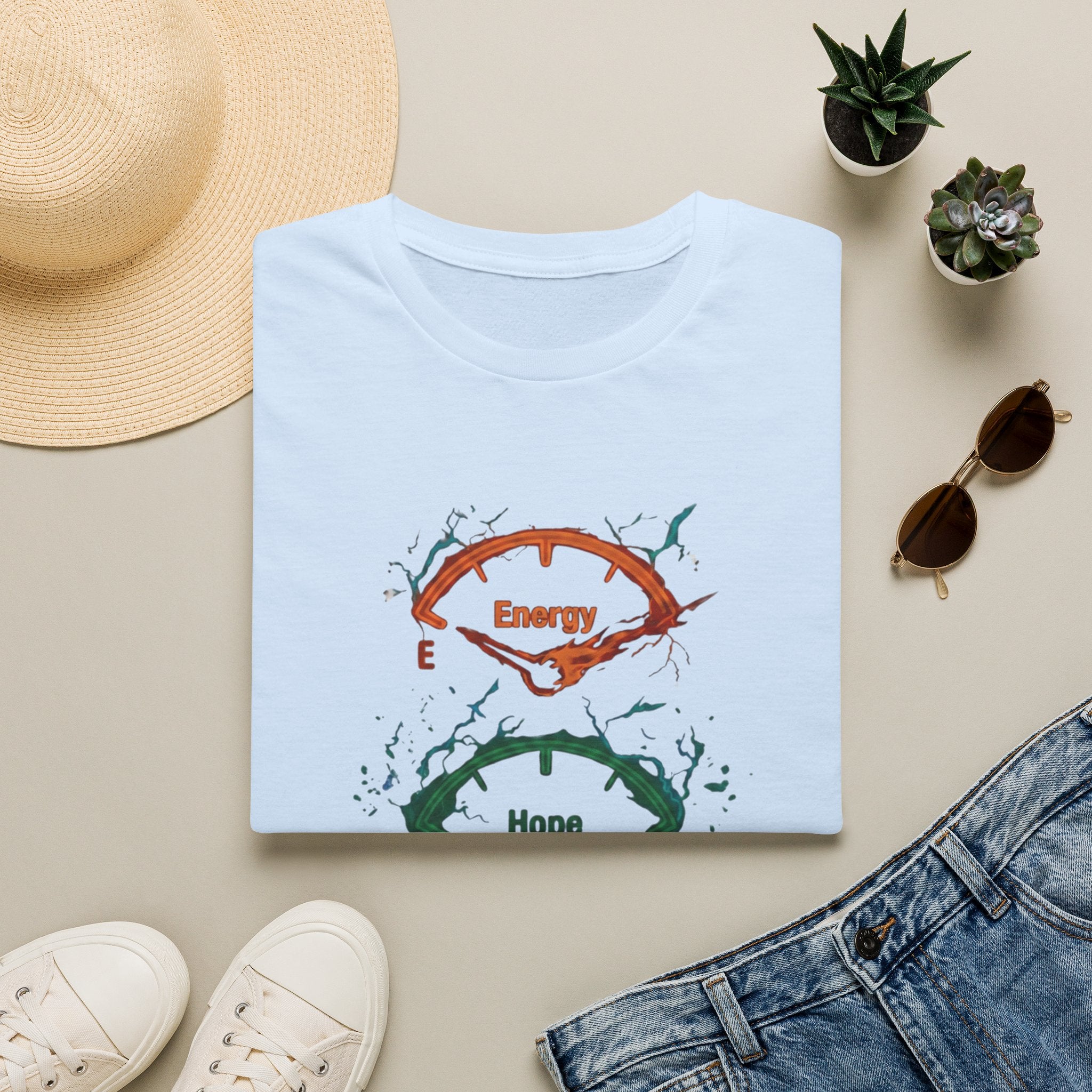 'Energy' & 'Hope' Football T-Shirt
