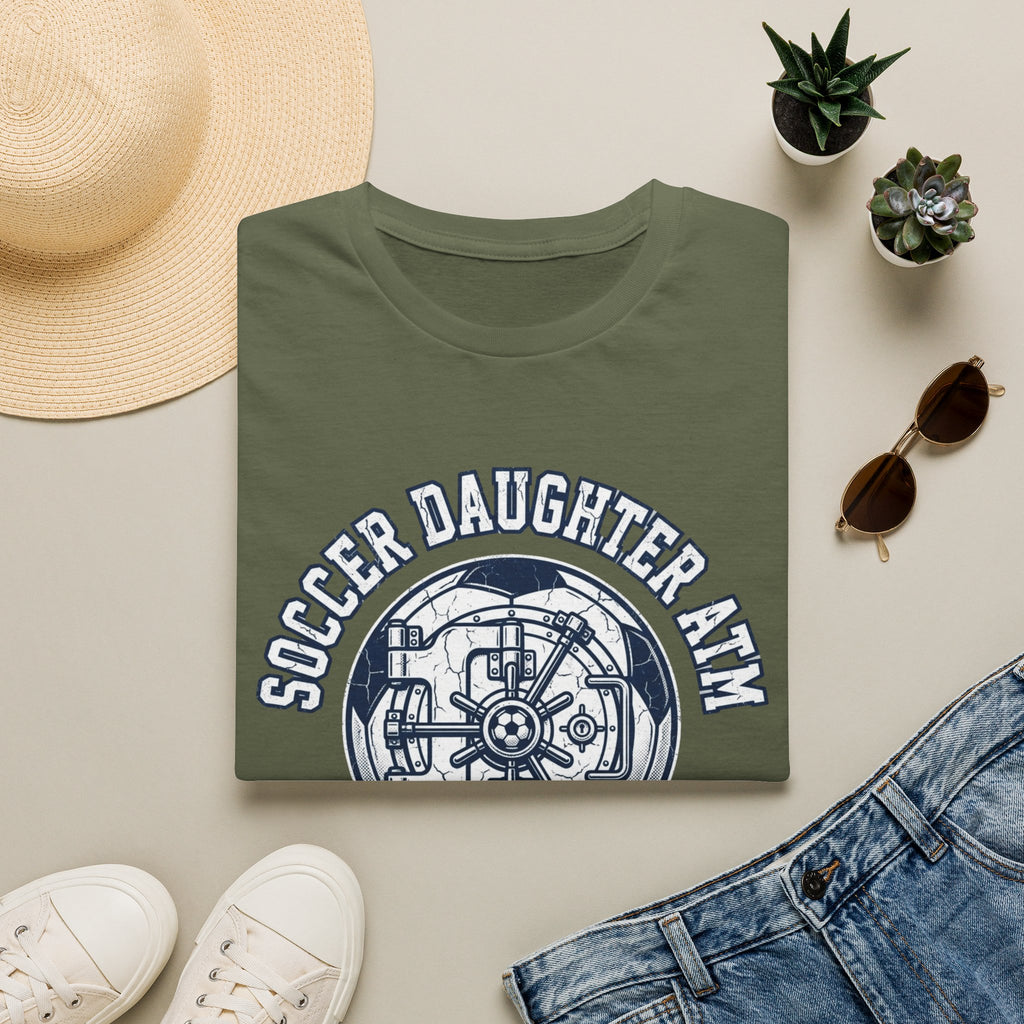 Soccer Daughter Army T‑Shirt