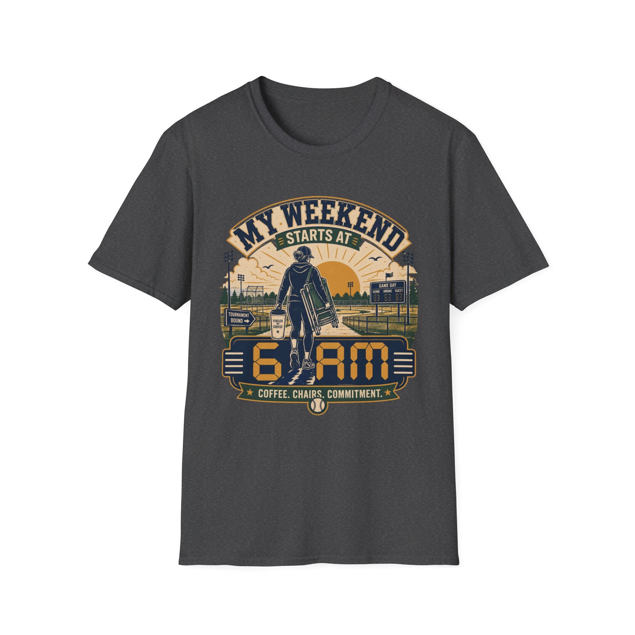 My Weekend Starts At 6am T-Shirt