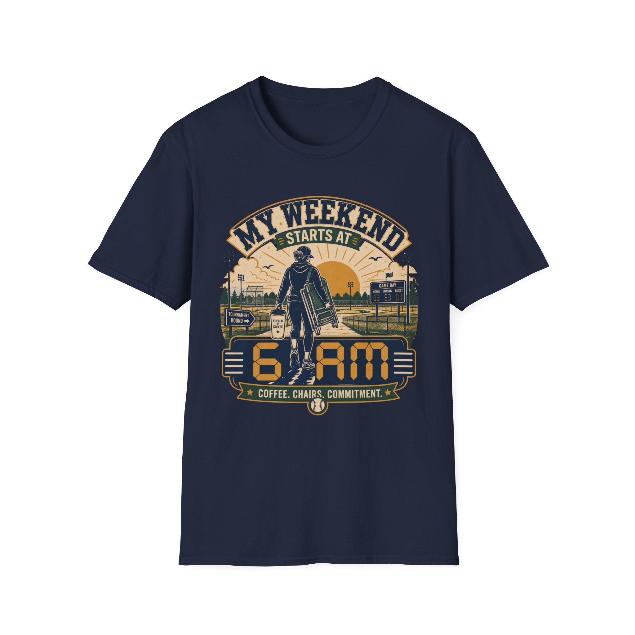 My Weekend Starts At 6am T-Shirt