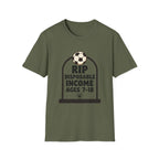 RIP Disposable Income Soccer T-Shirt