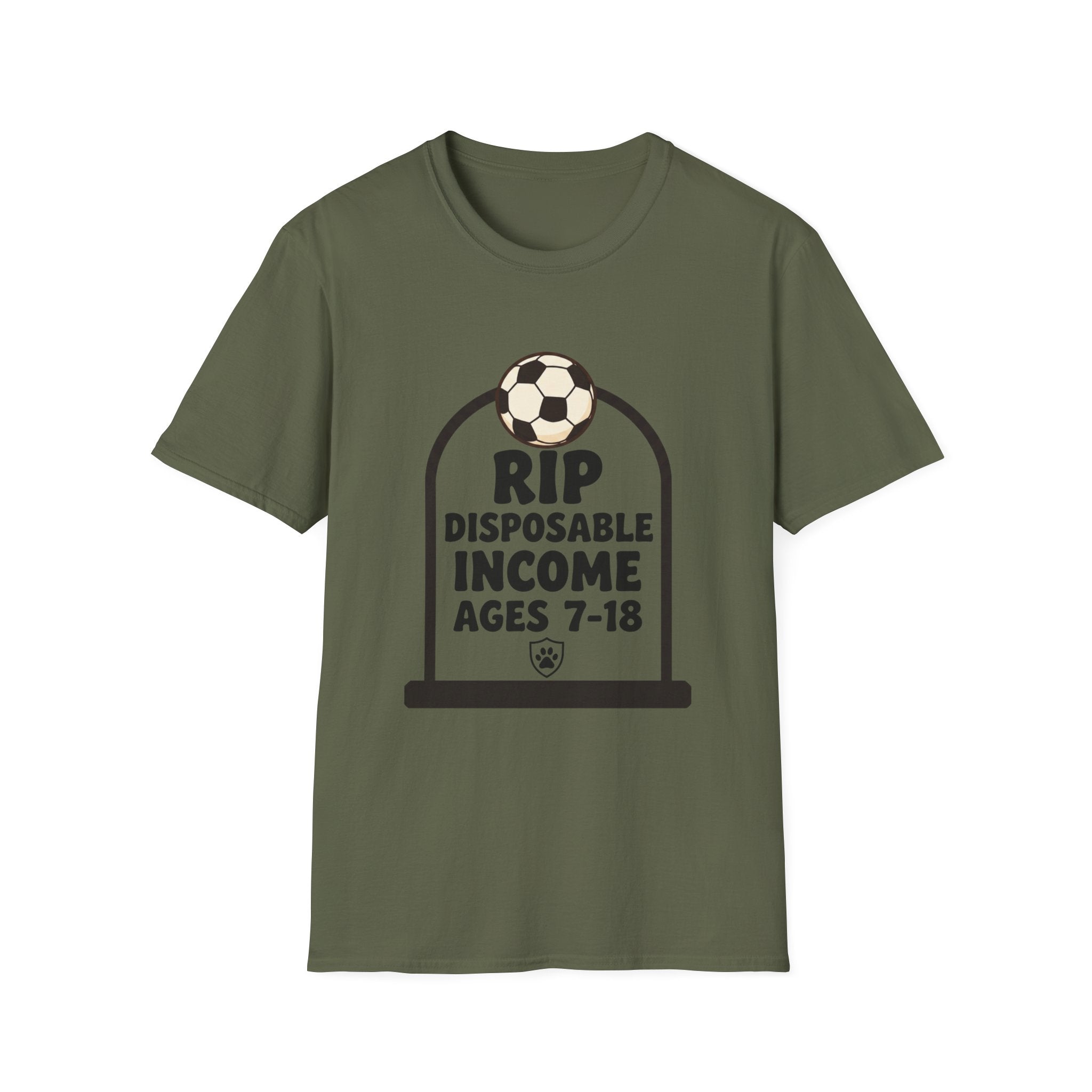 RIP Disposable Income Soccer T-Shirt