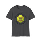 Softball 'My Credit Score Plays Travel Ball' T-Shirt