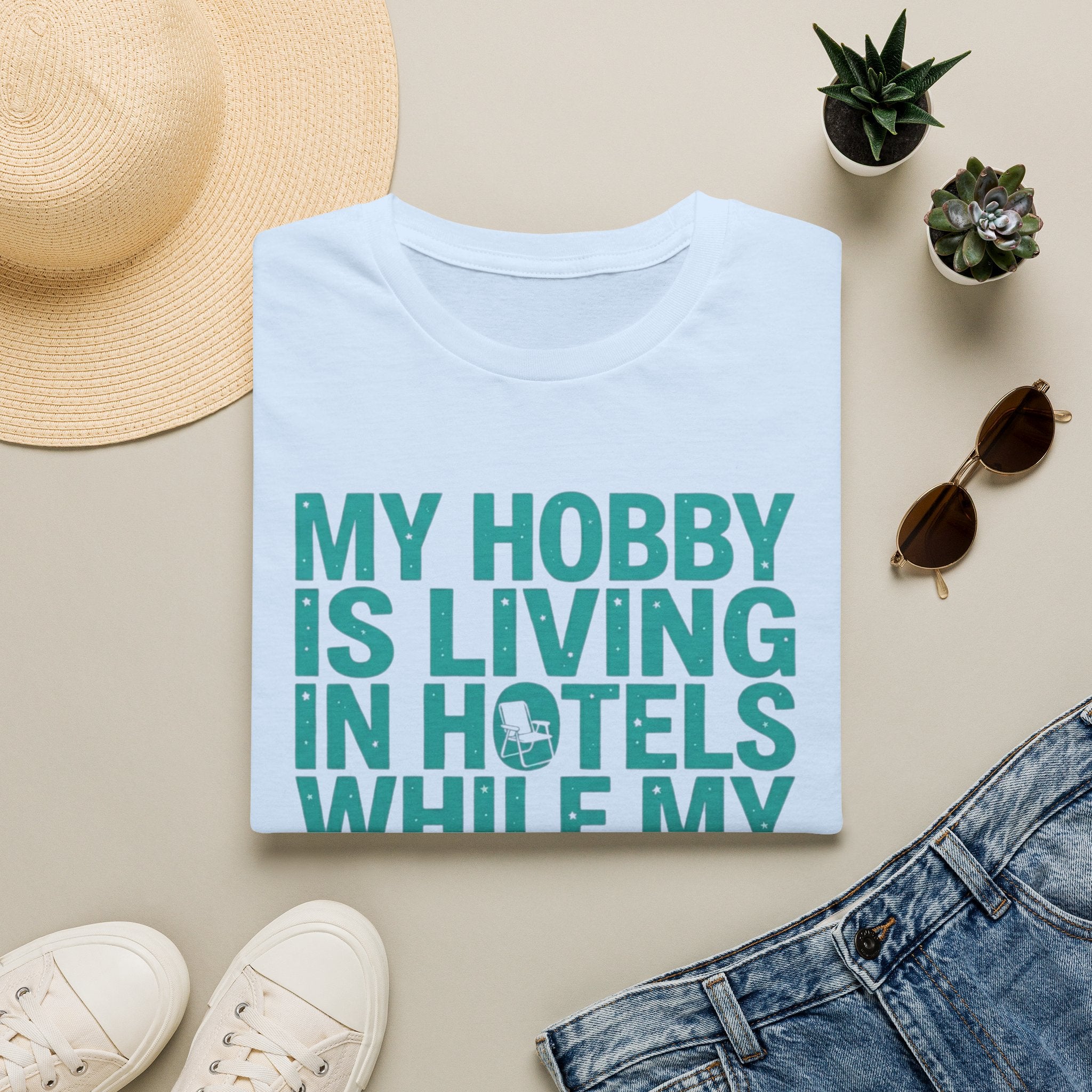 My Hobby Is Living T-Shirt