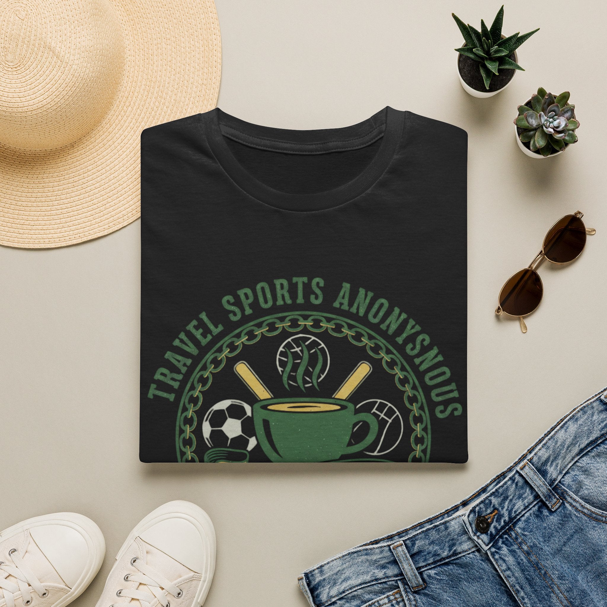 Travel Sports Anonymous T‑Shirt