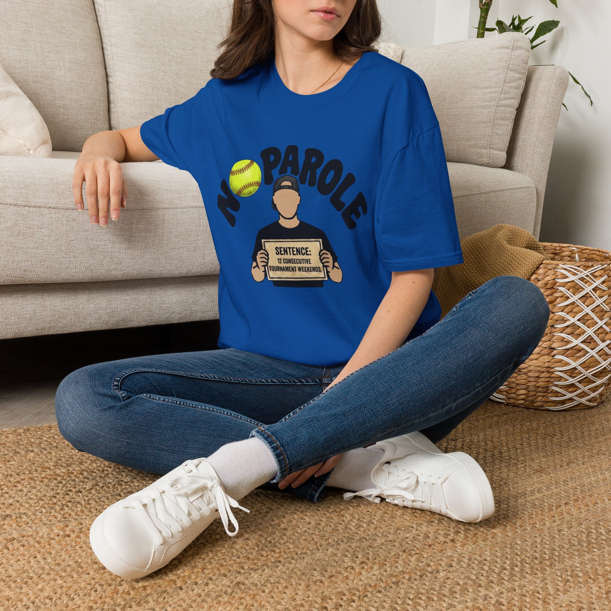 No Parole Softball T-Shirt