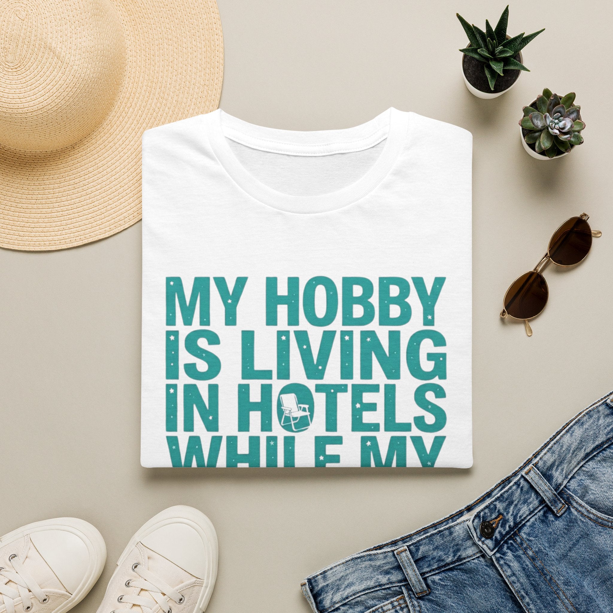 My Hobby Is Living T-Shirt