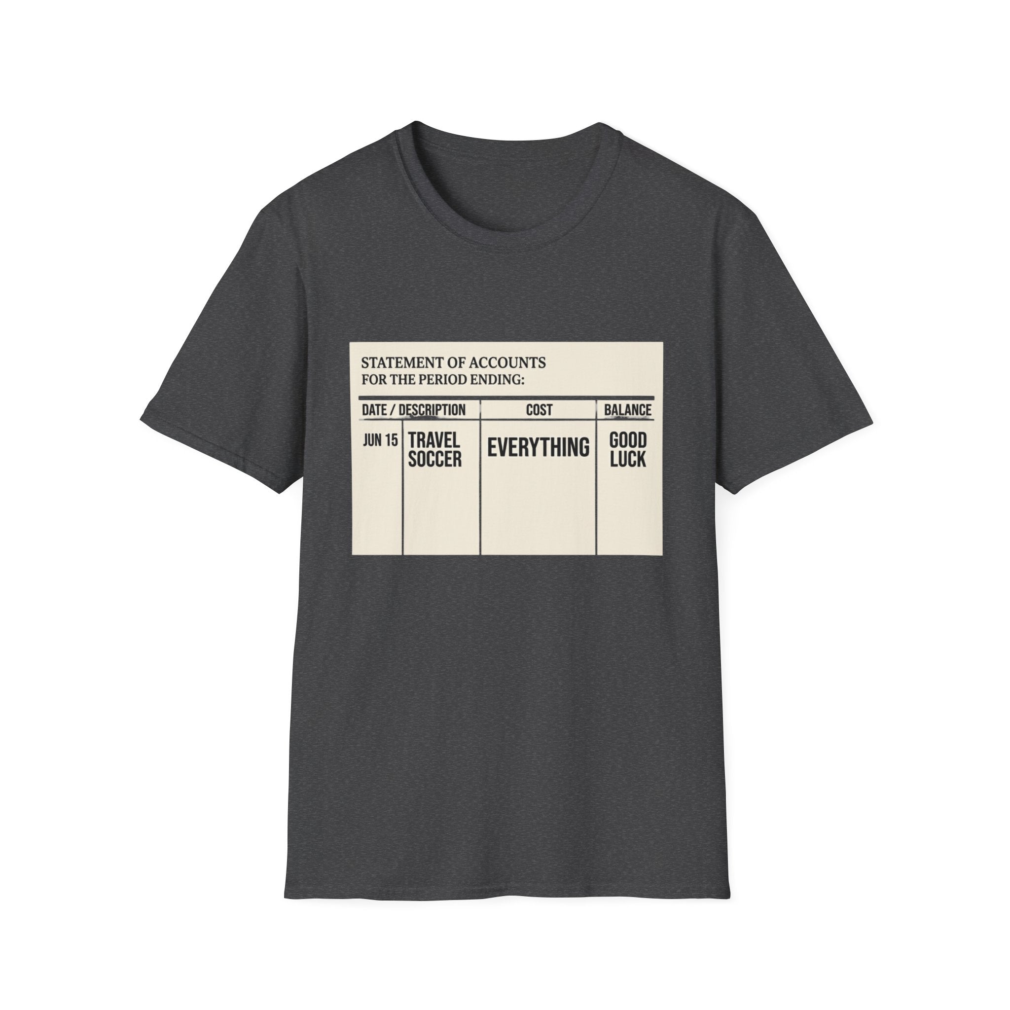 "Statement of Accounts" T-Shirt