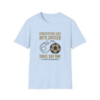Converting Gas Into Soccer T-Shirt