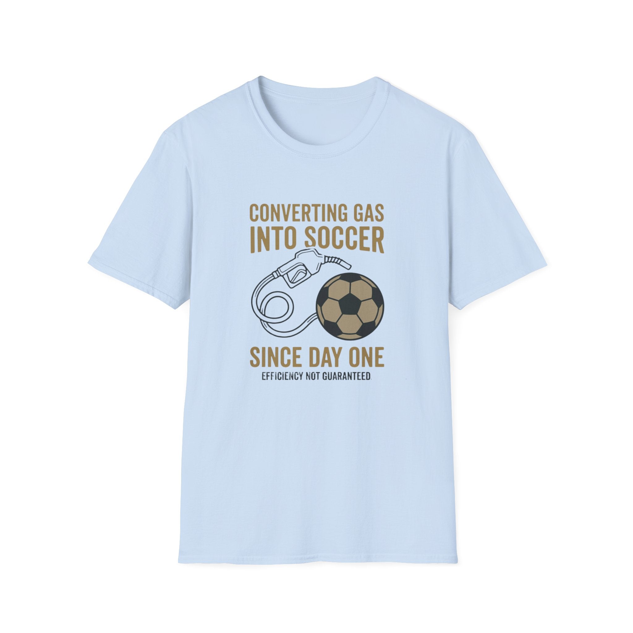 Converting Gas Into Soccer T-Shirt