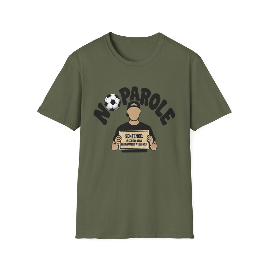No Parole Soccer T‑Shirt