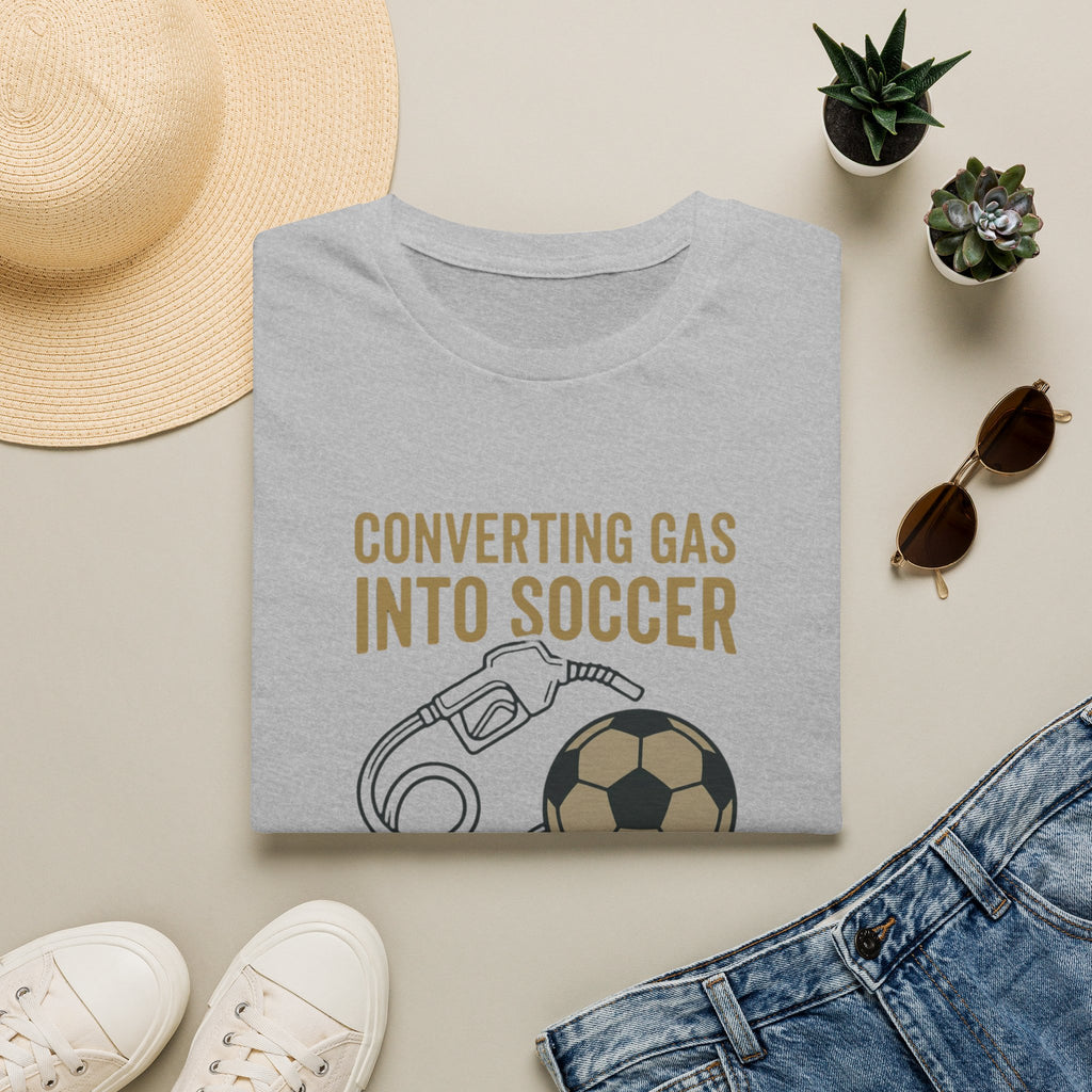 Converting Gas Into Soccer T-Shirt