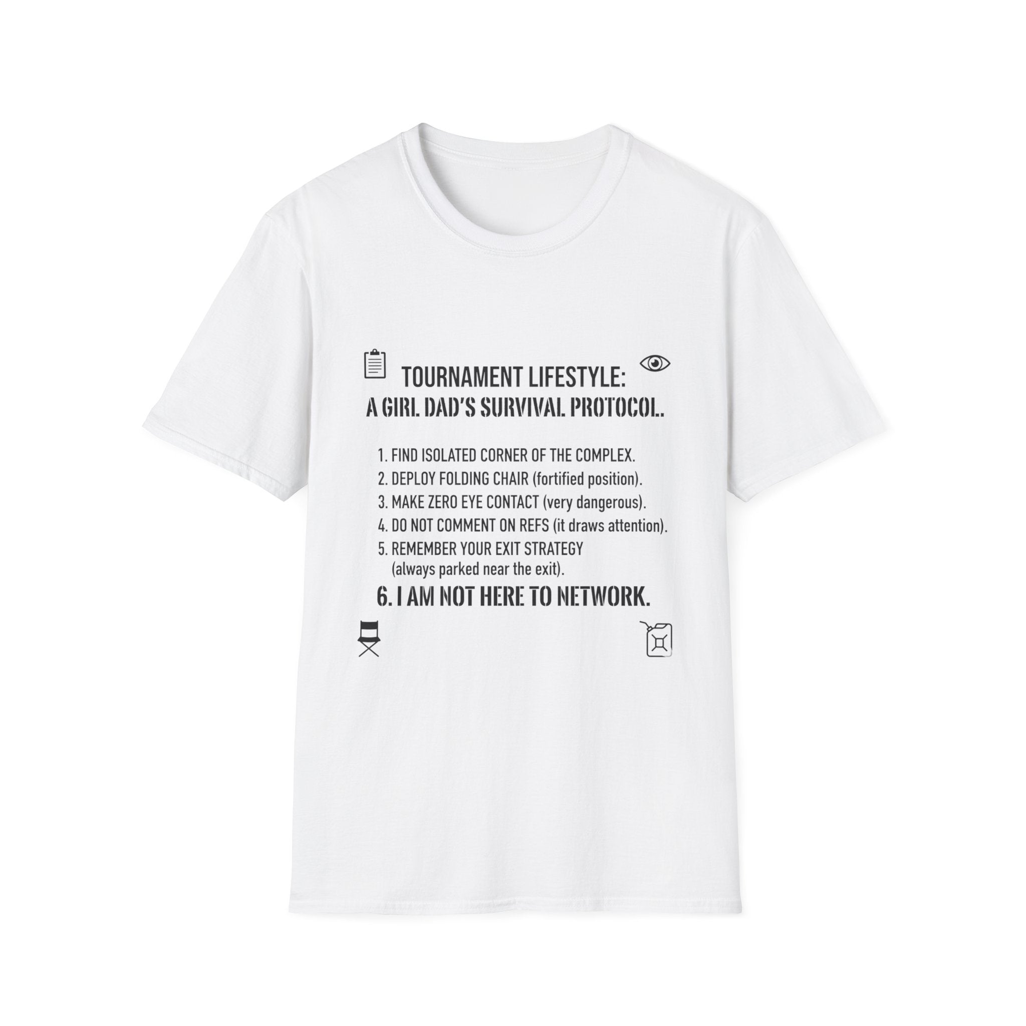 Dad's Tournament Survival T-Shirt