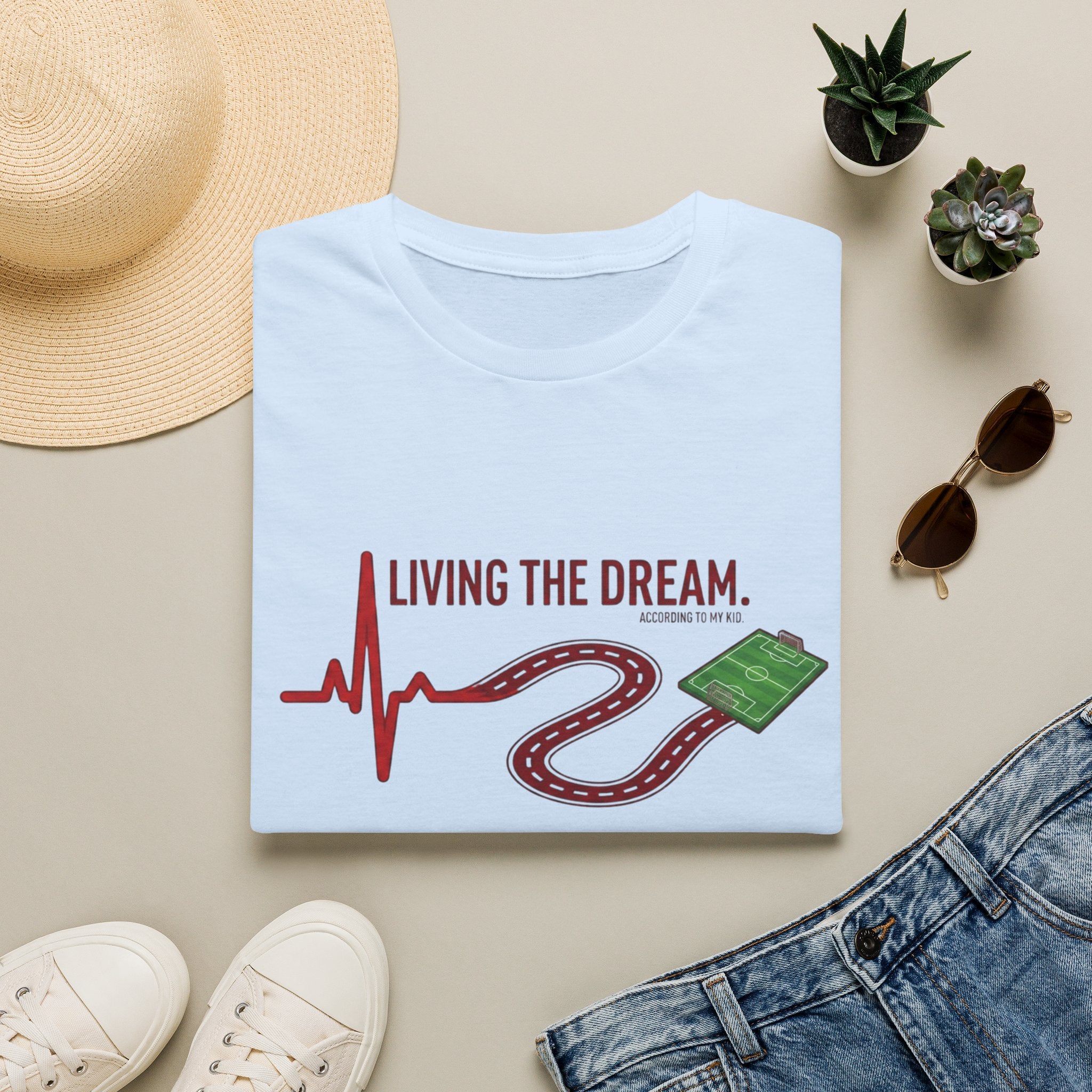 Soccer "Living the Dream" T-Shirt