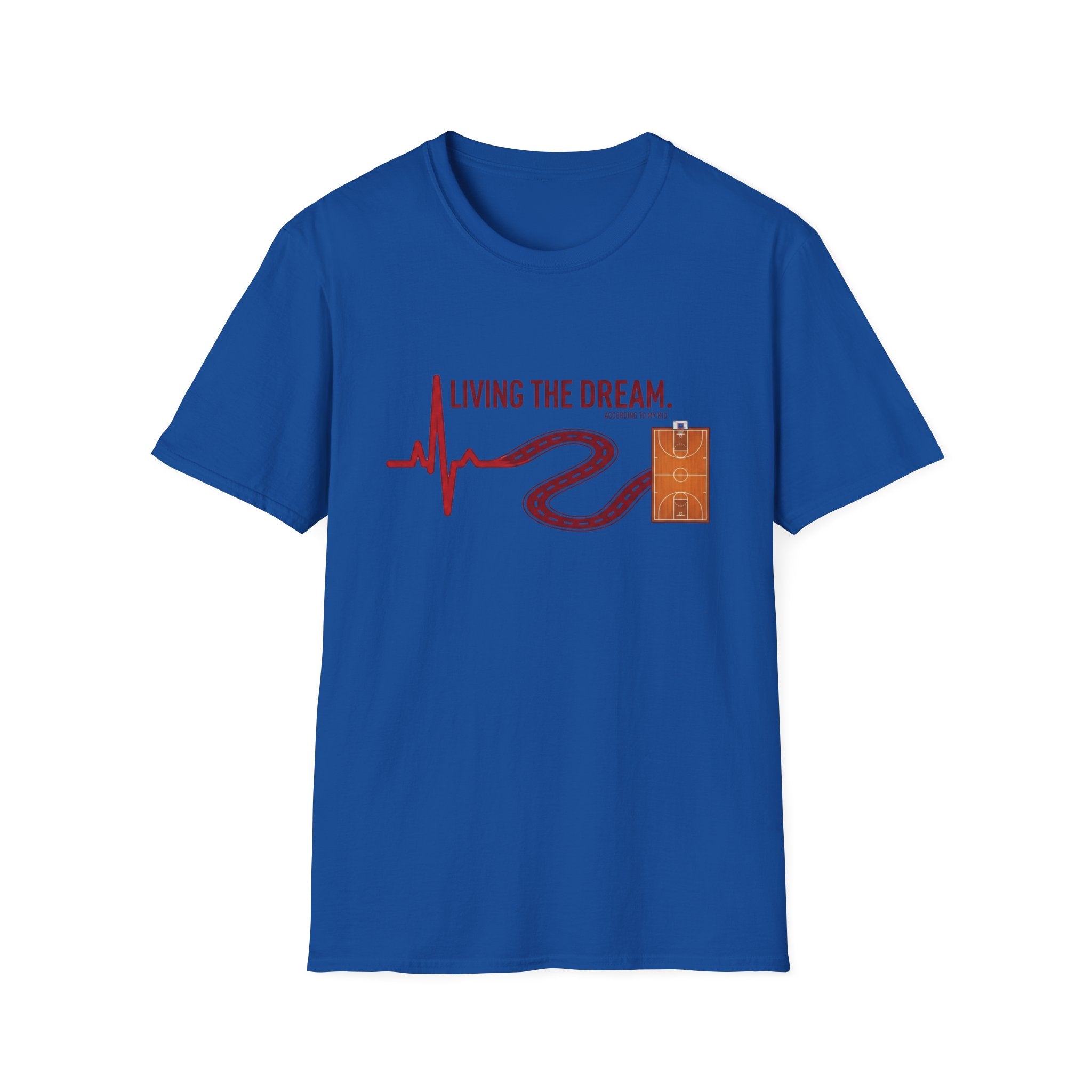 "Living the Dream" Basketball T-Shirt