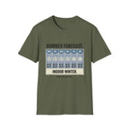 "Summer Forecast: Indoor Winter" Hockey T-Shirt